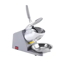 Machine à glace pilée anti-éclaboussures en acier inoxydable de qualité alimentaire, robuste et électrique 3