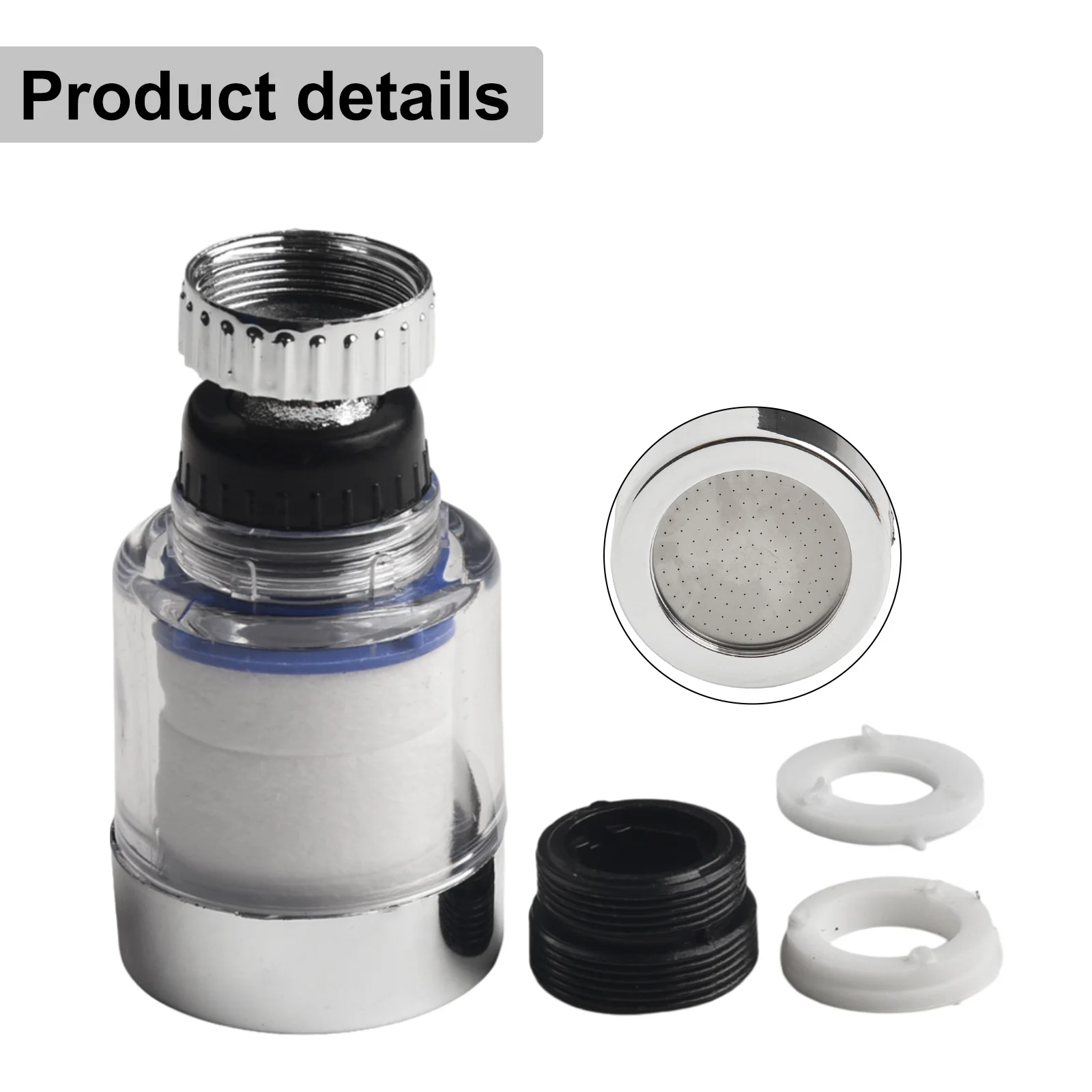 Faucet Shower Water Purifier Filter Kitchen Tap Water Filter Bathroom Faucet Water Clean Purifier Filter Water Purification 3