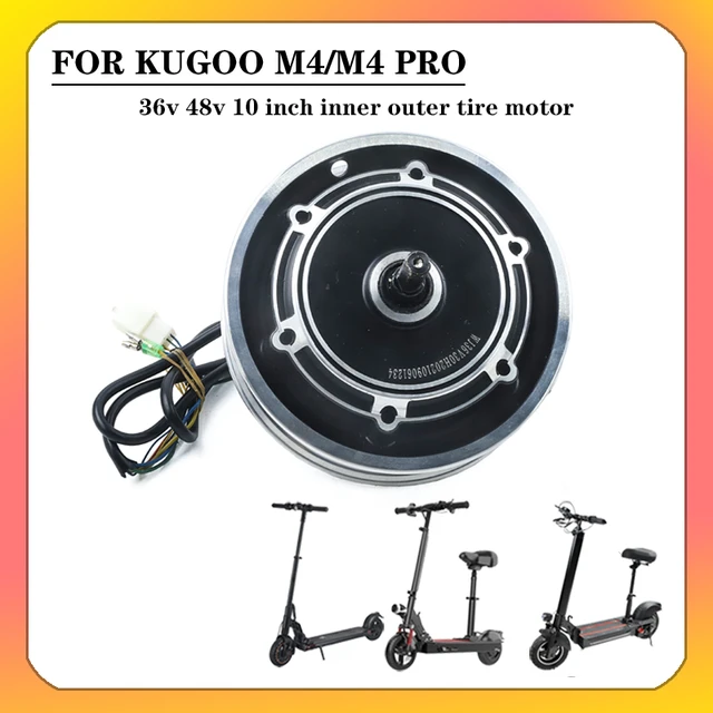 48V 500W Motor for Kugoo M4/M4PRO Electric Scooter 10 Tire Rear Wheel