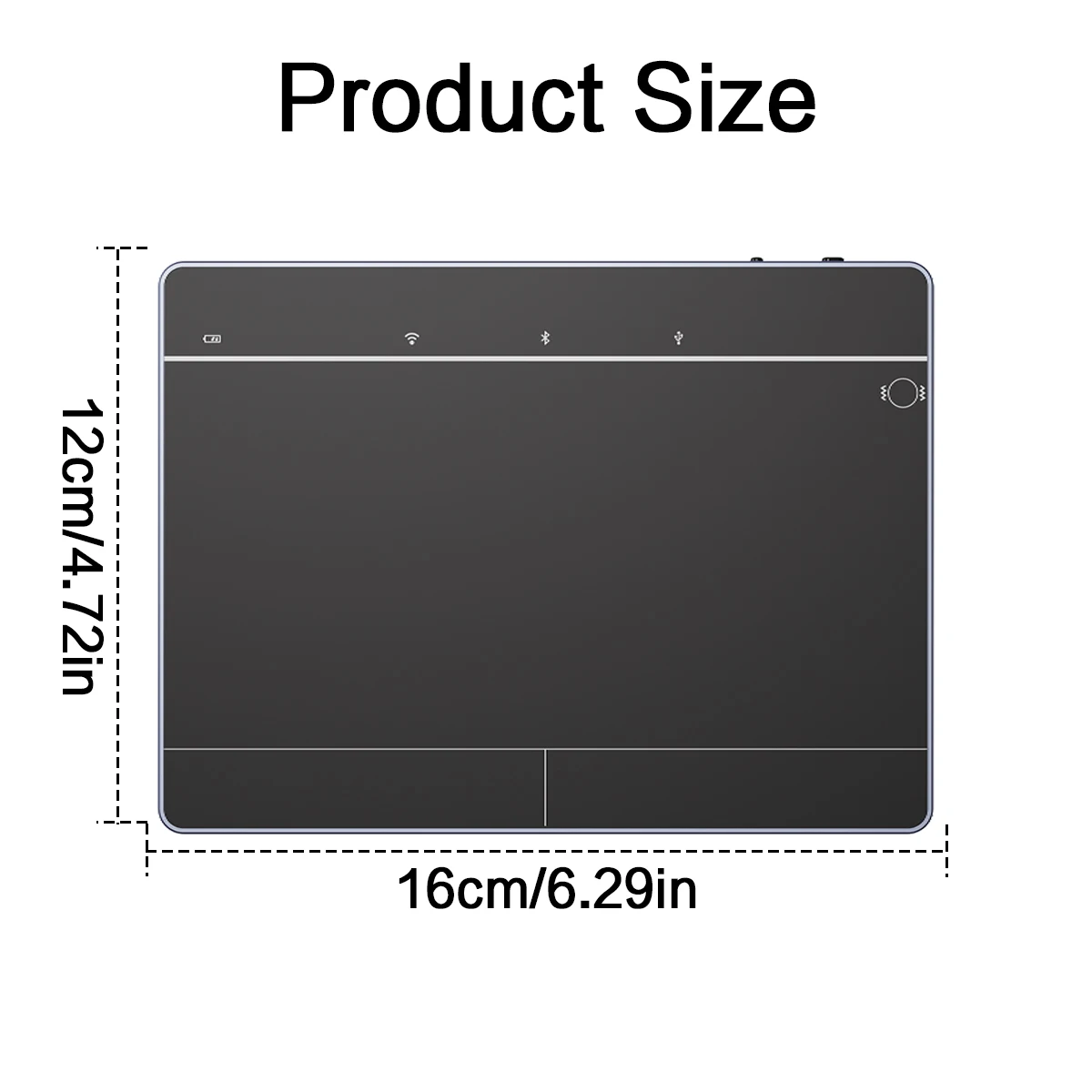 Bluetooth Trackpad JOMAA Bluetooth Wired Wireless Touchpad for Windows