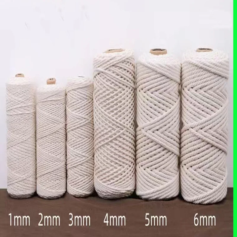 Natural Jute Ribbon Crafts Vintage Rope Jute Cord Sewing DIY Thread Twine Bulk Handmade Party Gift Wedding 1/2/3/4/5/6/8/10mm jute rope
