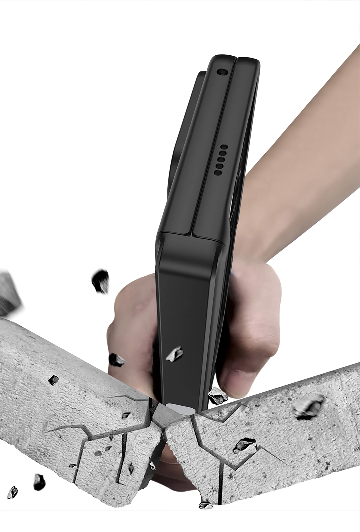 Magnetic Hinge Holder Shockproof Case For Google Pixel 9 Pro Fold Screen Glass P