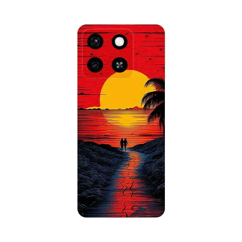 Floral Wolf Soft Silicone Shockproof Phone Cover