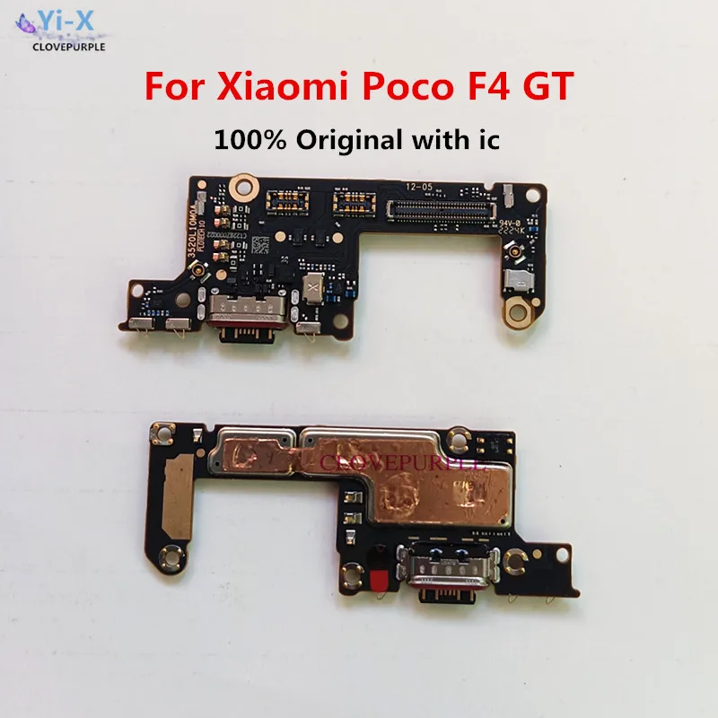 

1pcs Original Dock Connector USB Charging Board Charge Port Flex Cable for Xiaomi Poco F4 GT