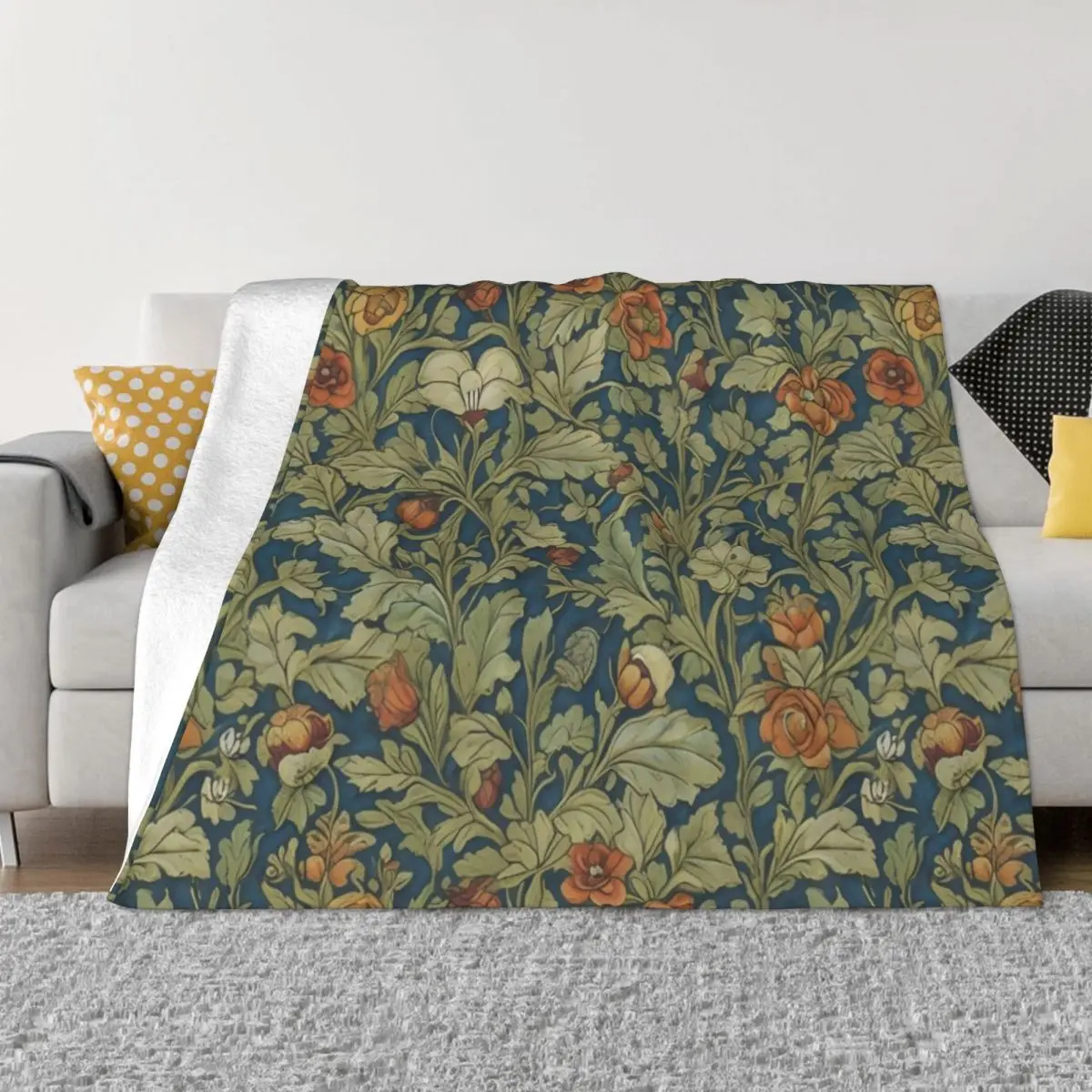 

William Morris Art Throw Blanket decorative Decoratives Blankets