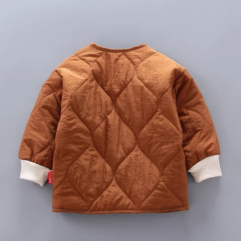 New Winter Children Keep Warm Clothes autumn Kids Boys Girls Thicken Cotton Jacket Pants 2Pcs/sets Baby Infant Casual Tracksuits