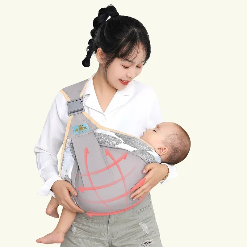 Baby Outdoor Carrier Carrying Baby Waist Stool Multifunctional Free your hands Breathable - 3