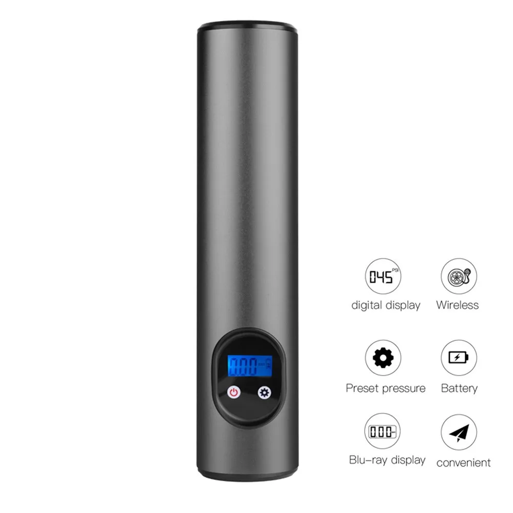 

Портативный беспроводной насос для шин, автоматический ручной автомобильный насос, многофункциональный портативный воздушный компрессор, надувной насос