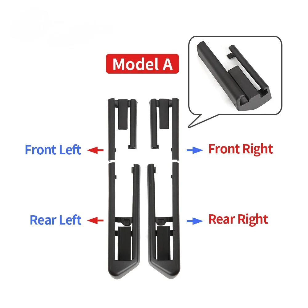 F10 블랙 ABS 카시트 레일 트림 커버 슬라이딩 트랙 보닛 BMW GT F07 F02 5 7 시리즈 전면 후면 왼쪽 오른쪽