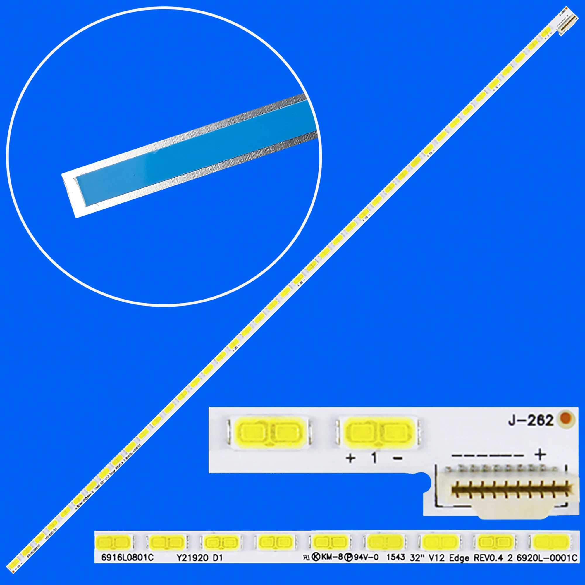 Светодиодная лента подсветки для 32LS561T 32LS562T 32LS570T 32LS575T 32LM620T-ZE 6922L-0011A 0801A AT0903B 32 V12 Edge 6920L-0001C