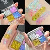 4-color Eyeshadow Palette Matte eye shadow tray Pearl makeup Daily Glitter Fine Shimmer Highlight Charming Eyes Makeup Cosmetics 1