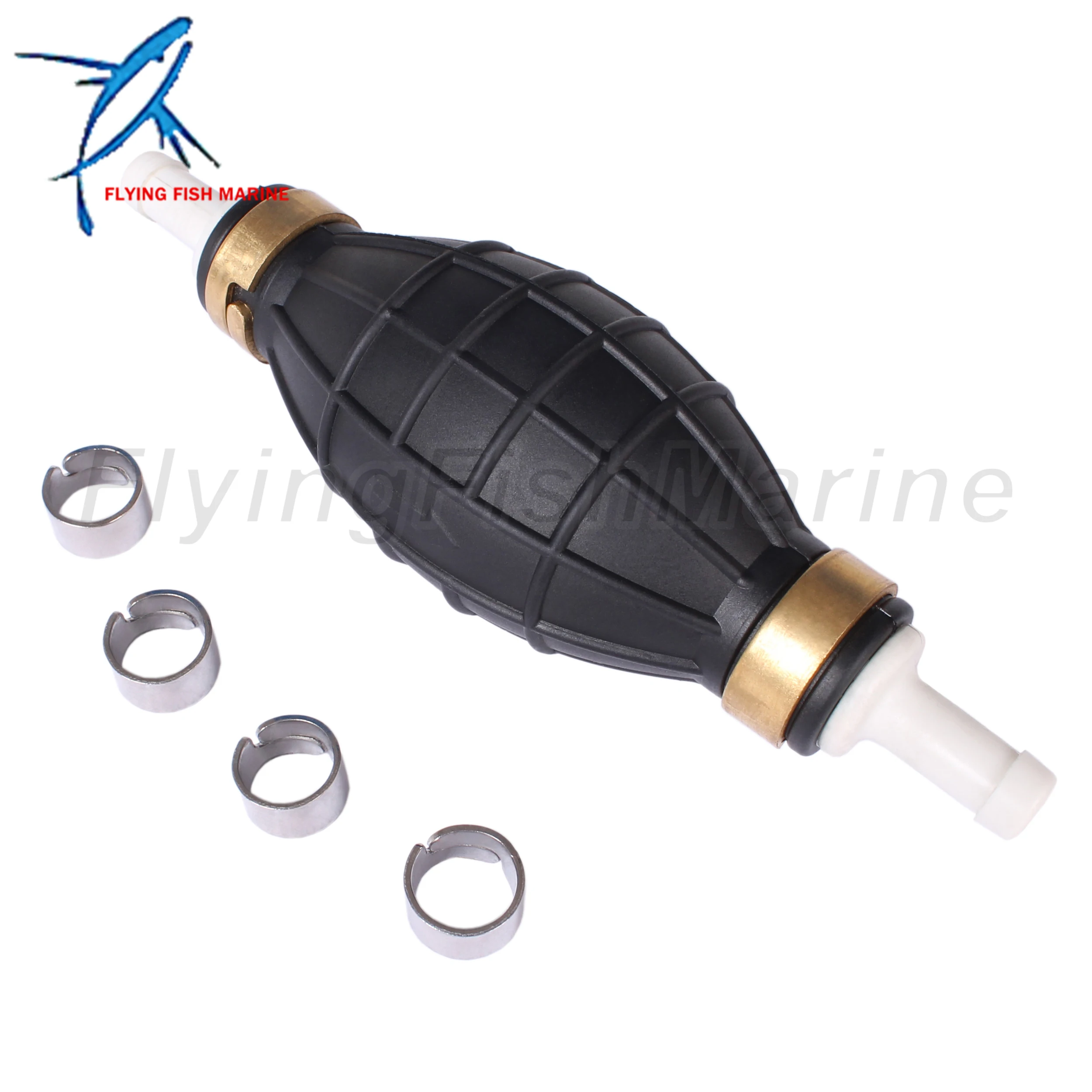 Outboard Engine Primer Bulb Squeeze Pump 65770-99700 99703 99704 99701 87DL0 87DL1 98520 for Suzuki DT DF 2HP-50HP 6mm/1/4in