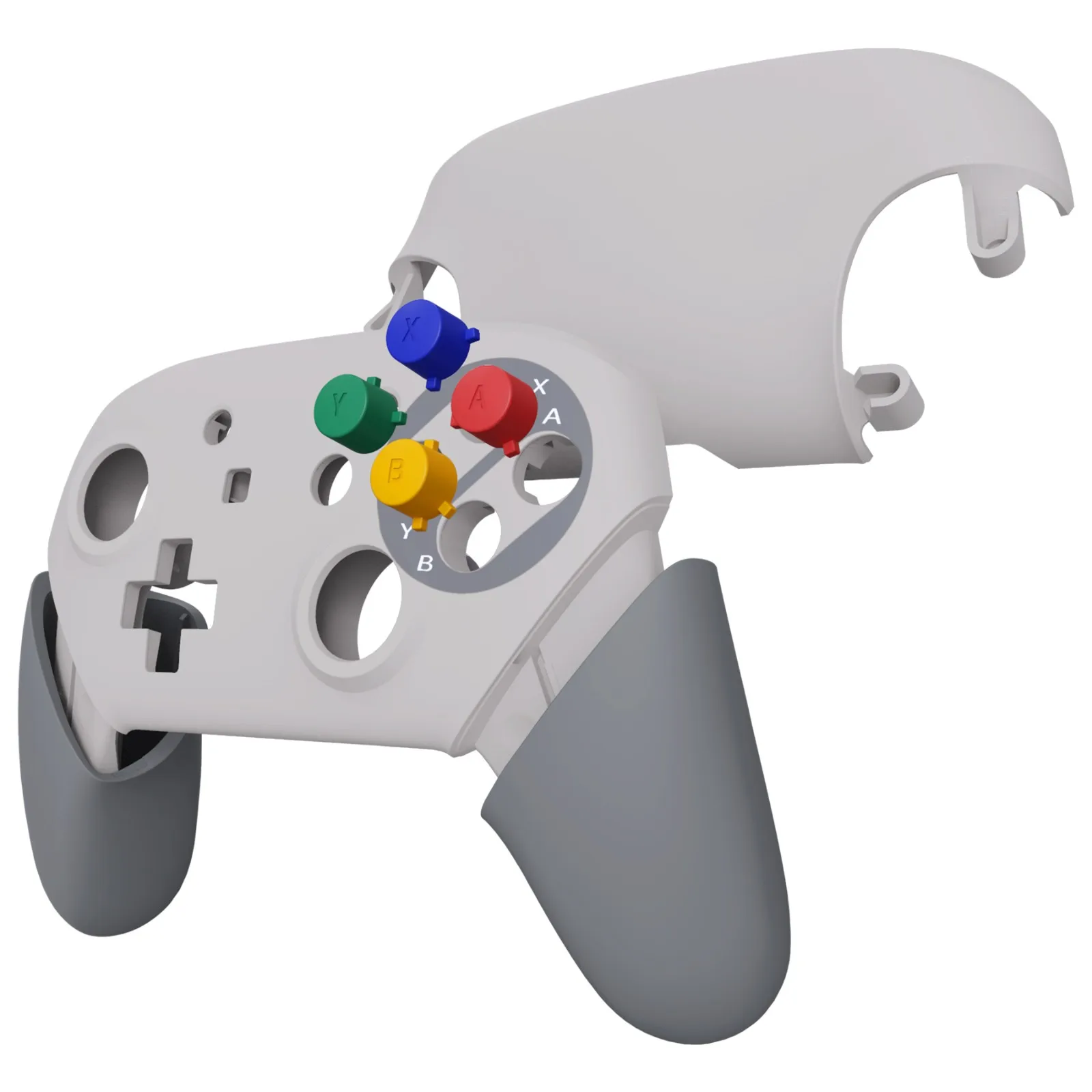 Colorful Faceplate Backplate Grips for Switch Pro