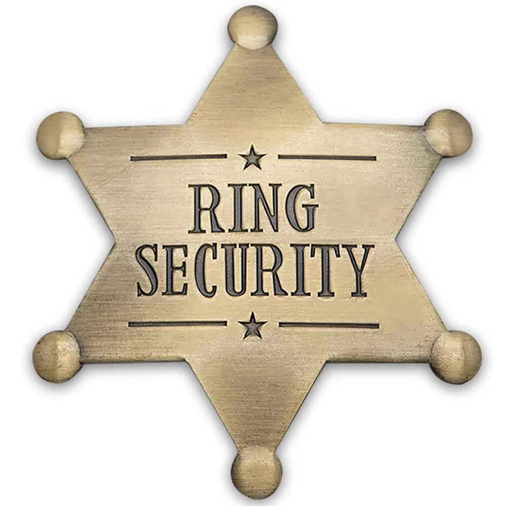 Ring-Sicherheitsabzeichen, Metall-Brosche, Ringträger, Geschenk, Hochzeitszubehör, Andenken für Party, Probe, Jungen, Kinder, Hochzeit, Souvenirs