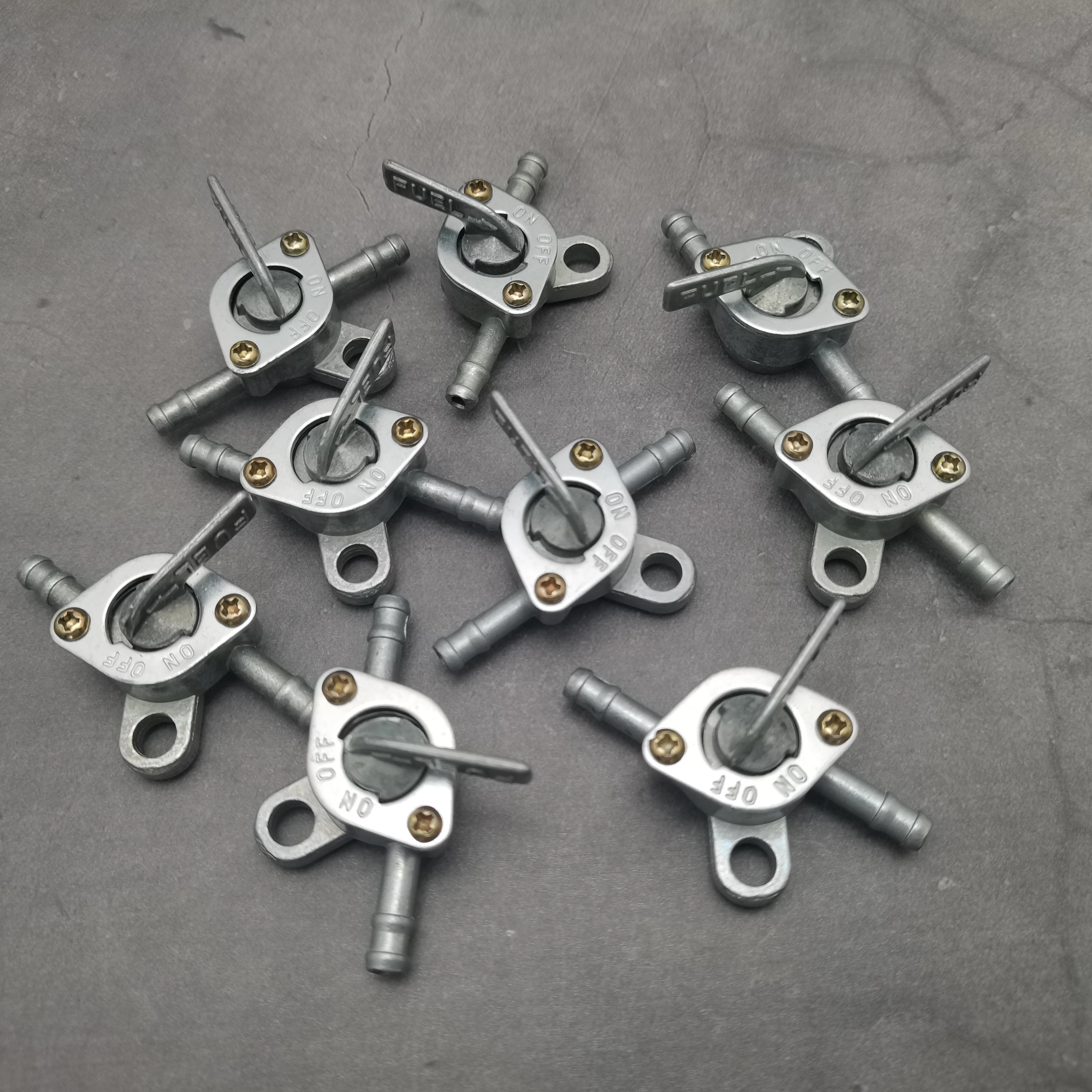 6mm Motorcycle Scooter Fuel Tap Gas Petrol Valve Fuel Tank Switch Motorbike Mini Auto Key Ring On Off Accessories fuel taps oil switch