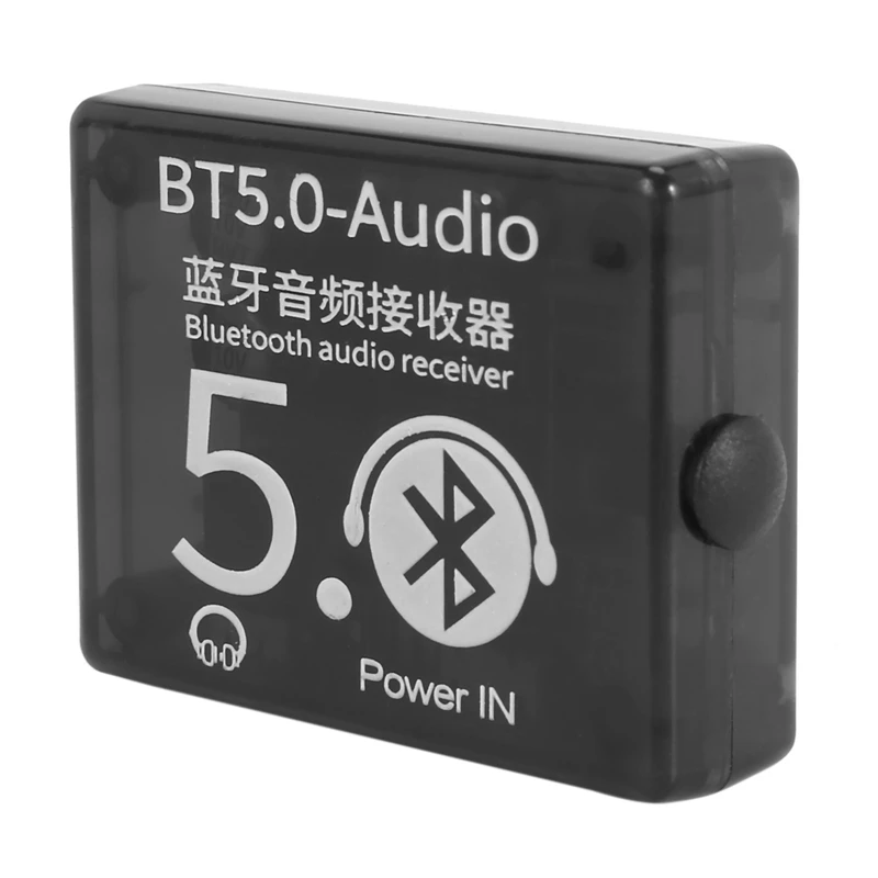Hot 5X BT5.0 Audio Receiver MP3 Bluetooth Decoder Lossless Car Speaker Audio Amplifier Board With Case