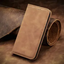 Cover Flip in Pelle di Lusso 5G Premium - Custodia Wallet con Protezione 360° e Magnete Intelligente