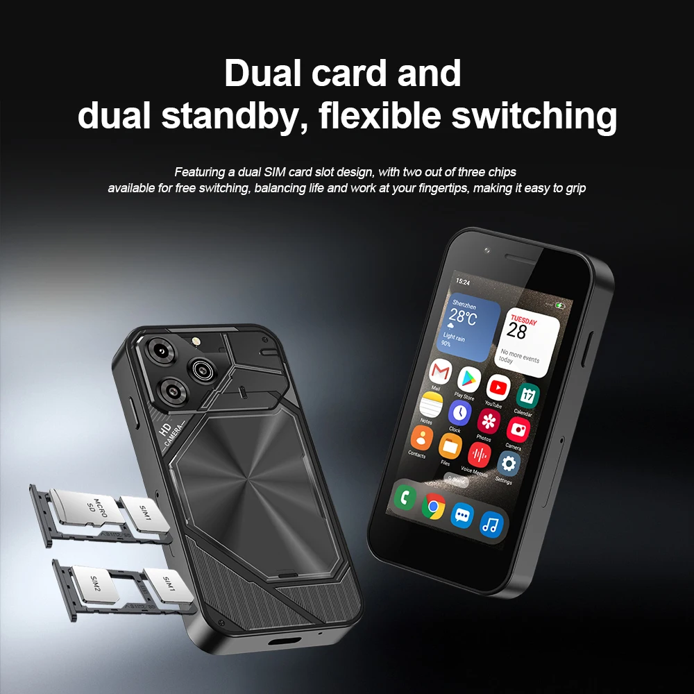SERVO KING3000,Mini phone,3.0 inch,Smartphone Android,16GB ROM 2GB RAM 2 SIM Google Play Store Cellphone Original Mobile Phones 2