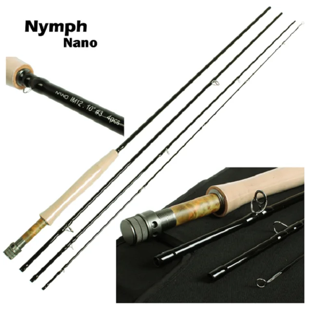 Aventik Im10 9ft Lw7-14 Saltwater Fly Fishing Rods Fast Action