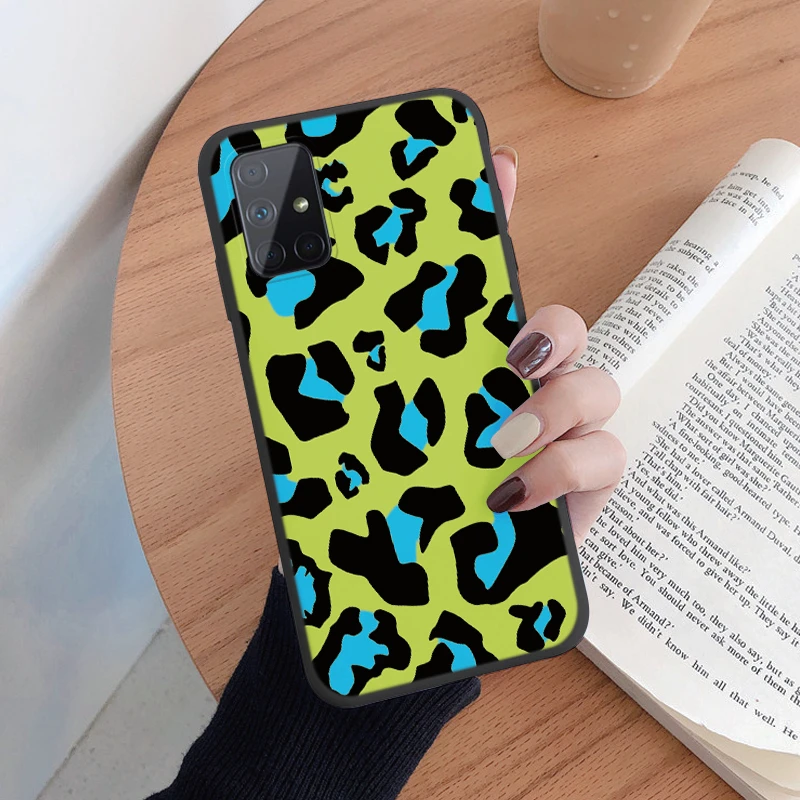 Leopard Print Soft Silicone Protective Phone Case - Stylish Back Cover