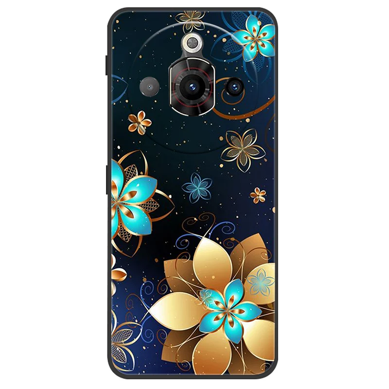 ZTE Nubia Focus Pro Black Silicone TPU Soft Phone Cover - Protective Back Shells