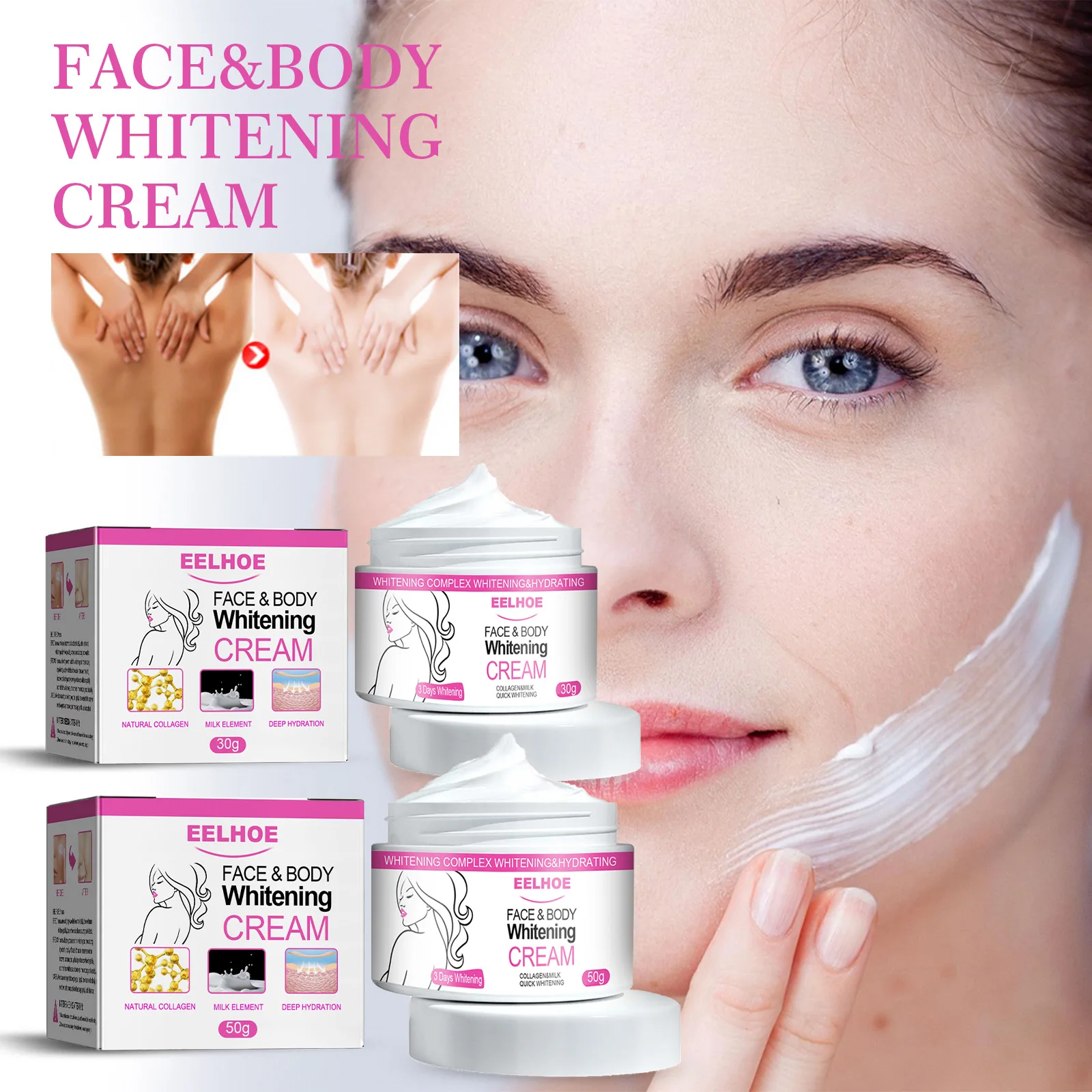 Skin Beauty Cream Hydrating and Moisturizing Brightening Skin