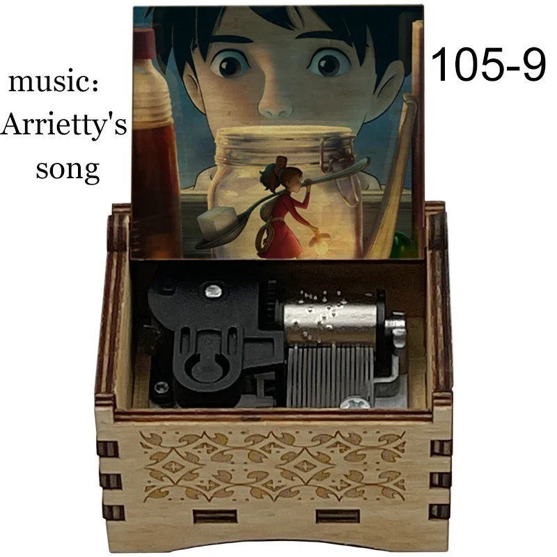 Arrietty s Song from anime The Secret World of Arriett music box girlfriend Christmas Birthday new year Gift kids toy music box carousel music box