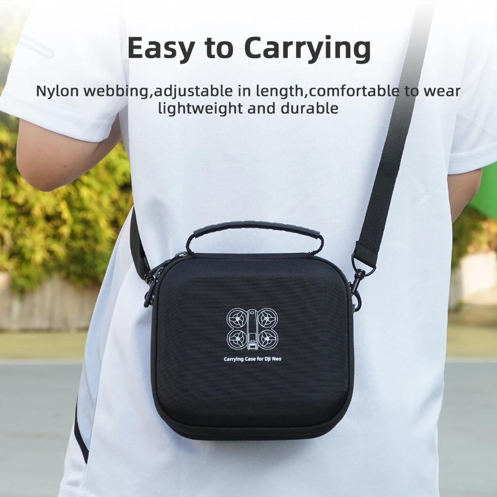 Drone Accessories Drone Storage Bag DJI Case Drone Case BRDRC Carrying Case for DJI NEO Drone Mini Portable Storage Bag Shockproof Case Handbag Travel Outdoors Bag for NEO Accessories