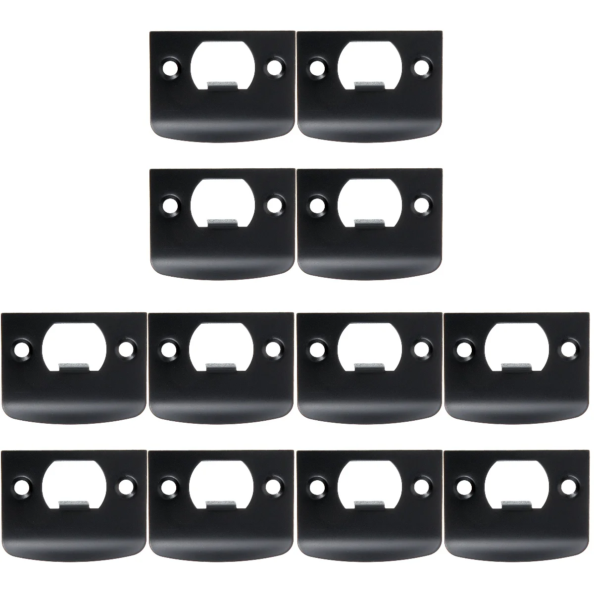 

12 pcs Deadbolt Strike Plate Stainless Steel Deadbolt Covers Door Reinforcement Kit