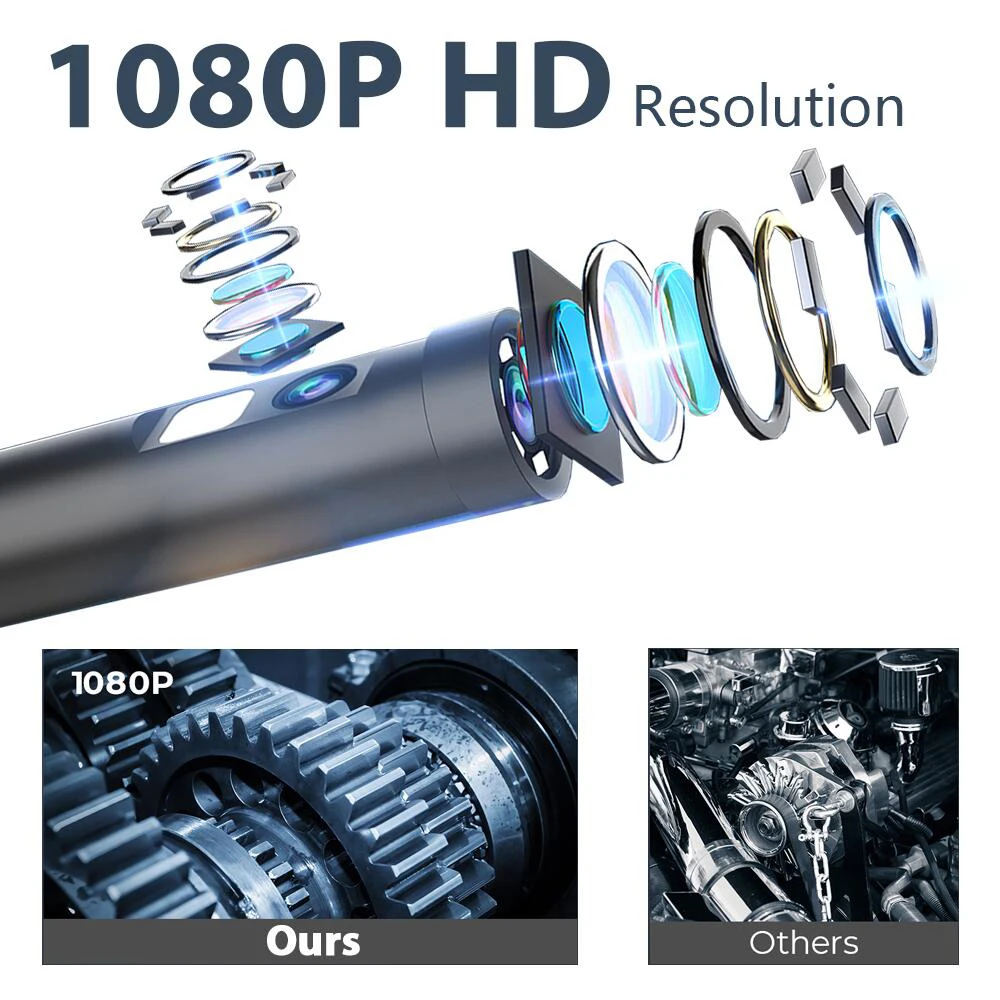 KERUI Single/Dual Lens Endoscope 2