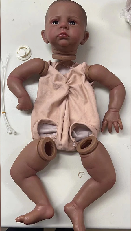 

24Inch Reborn Doll Kit Popular Already Painted Doll Kits Cameron Doll Parts with Extra Body Many Details Visible Veins