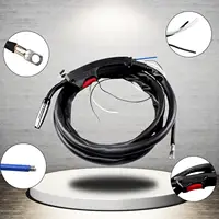 14AK Gas-Electric Welding Torch Gun, Uses the Small 4mm Od Plastic Gas Hose, Trachea Interface Diameter: M14 1