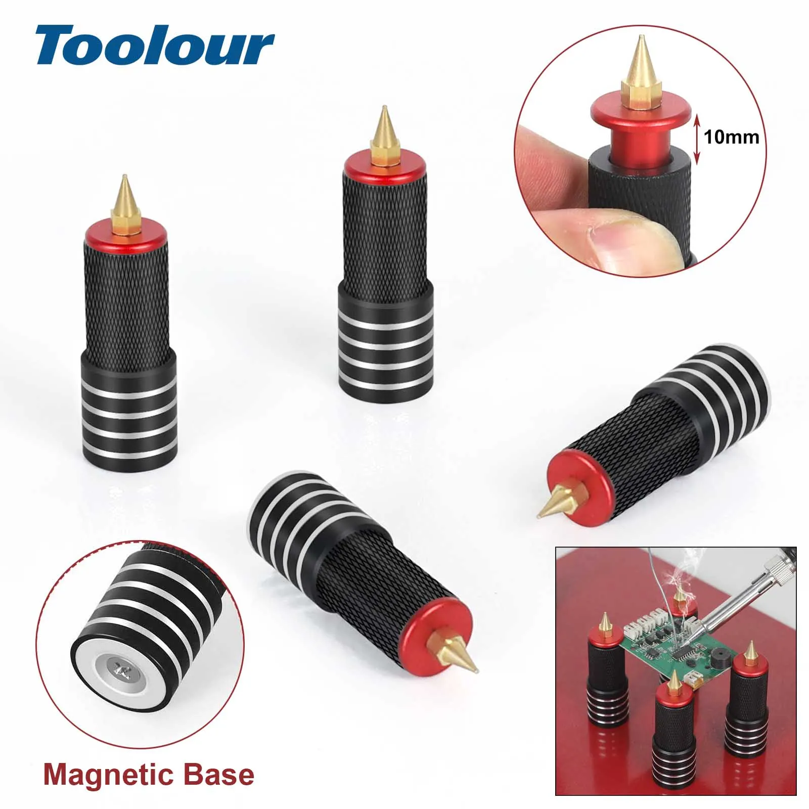 Toolour Magnetic Soldering Helping Hand PCB Holder