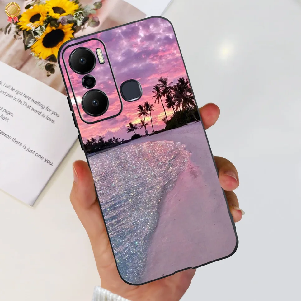 Cute Astronaut Clear TPU Silicone Bumper Phone Case Cover