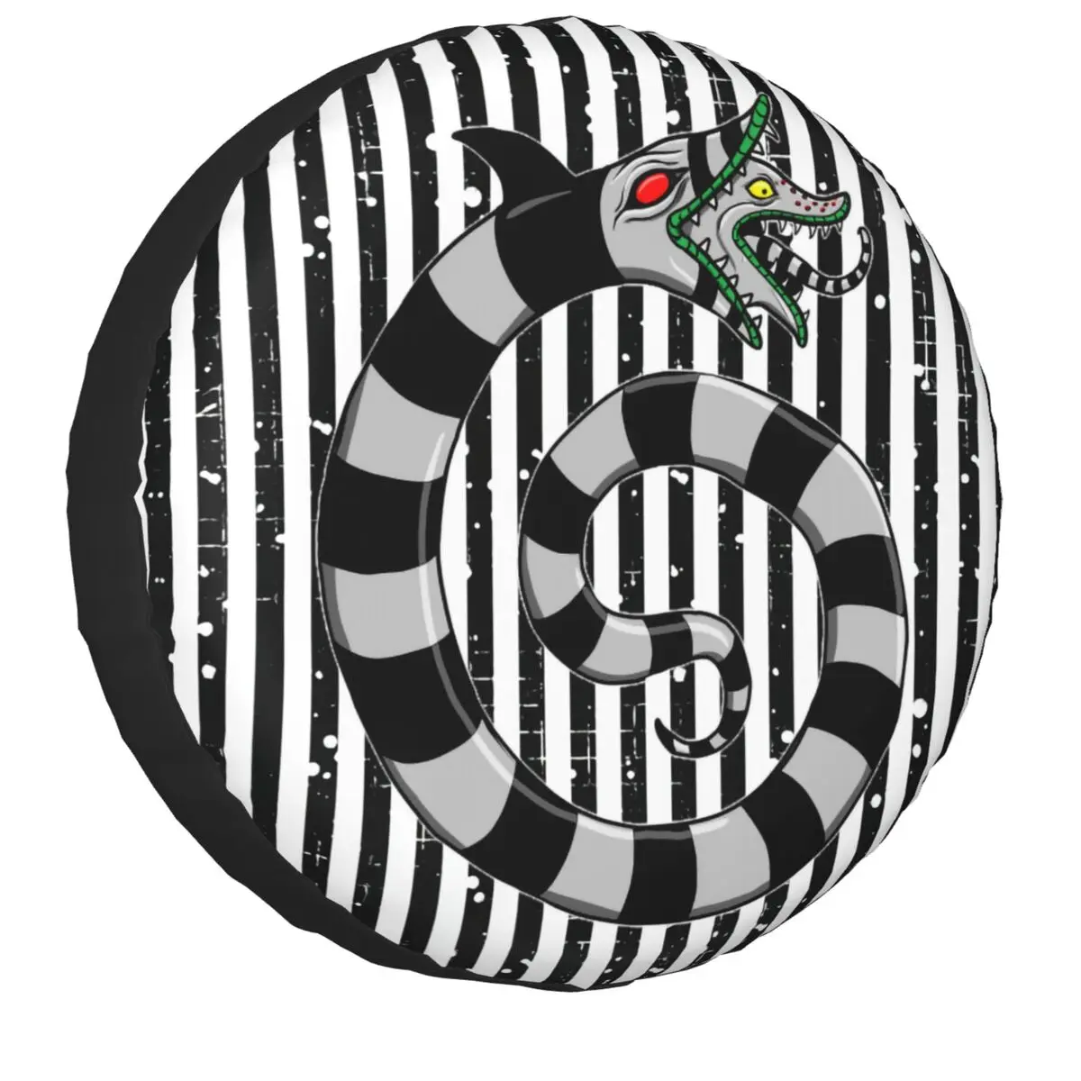 Beetlejuice Sandworm Coprivolante Di Ricambio Per Jeep 4Wd Rv Custom Horror Movie Film Tim Burton Protezione Per Pneumatici 14 "15" 16 "17" Pollici