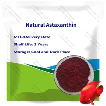 Material Astaxanthin Natural Astaxanthin Haematoc Fish Feed Fish Food Astaxanthin