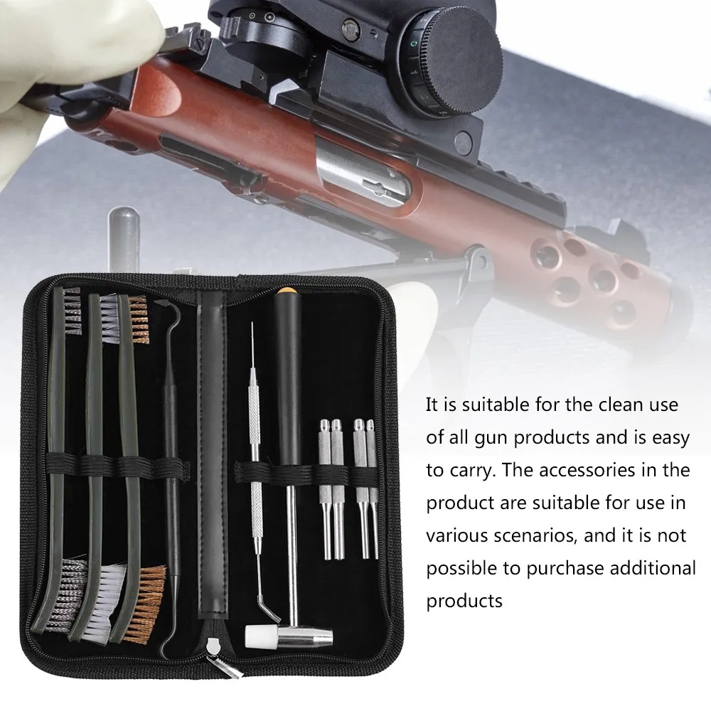 Tactical Gun Cleaning Kits Professional Universal Airsoft Rifle Pistol Gun Hunting Weapon