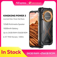 Cubot KingKong Power 3, Rugged Smartphone Android, 123dB Speaker, Helio G99,120Hz 6.72" Screen,Up to 24GB+256GB,10200mAh Battery 1