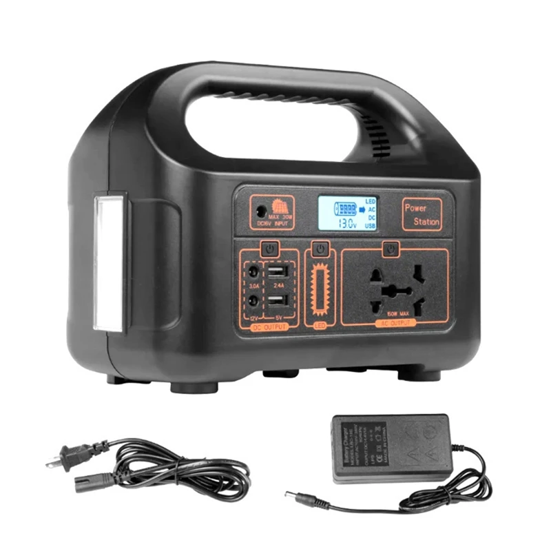 80000Mah Power Emergency Energy Storage Battery Outdoor Camping Mobile Power Supply Portable Charging Station US Plug