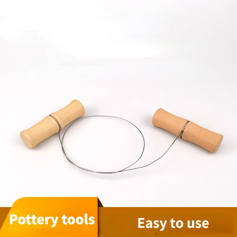 Pottery Crafting Steel Wire and Clay Cutting Tools Set