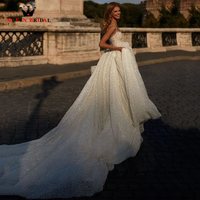 

Exquisite A-LINE Wedding Dresses Appliques Strapless Bridal Gown Tulle robe de mariée Tulle Vestidos De Novia Custom Made RG05