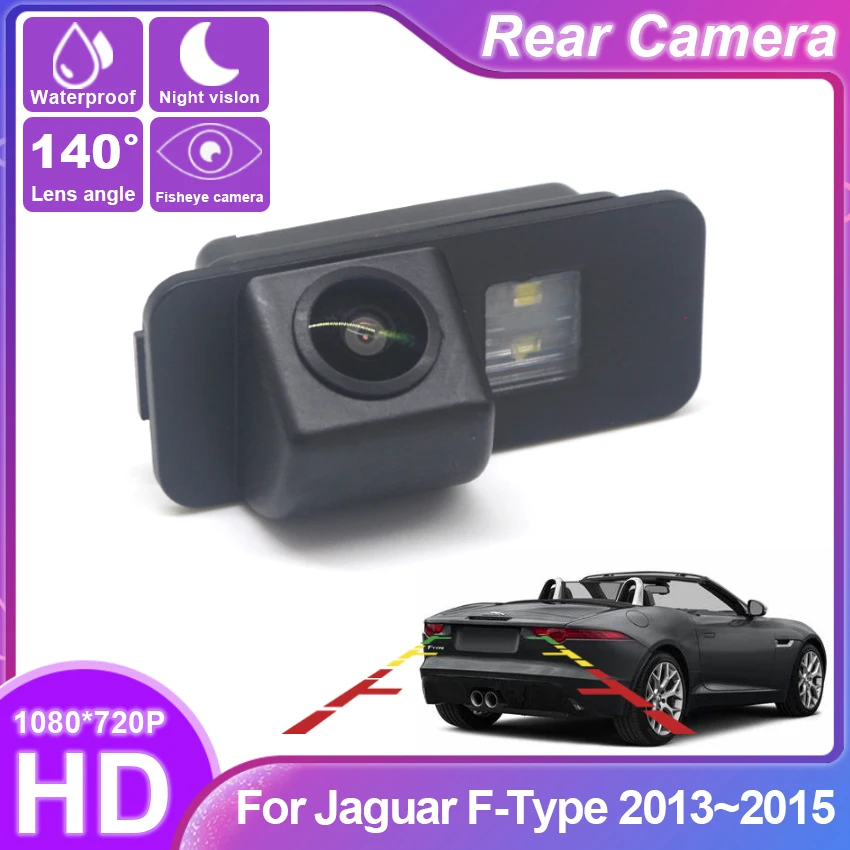 

Waterproof Car HD CCD Night Vision Waterproof Rear View Parking Reverse Backup Camera For Jaguar F-Type 2013 2014 2015