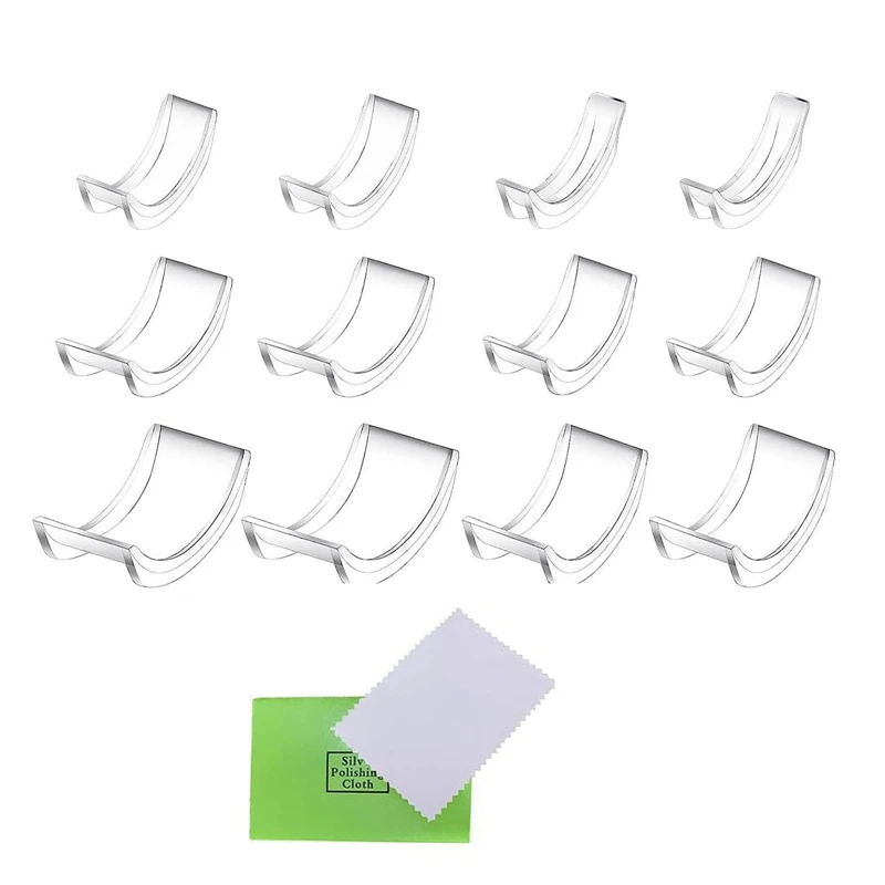 

12Pcs Invisible Ring Size Adjuster For Loose Rings Ring Adjuster Fit Any Rings Ring Clips To Make Rings Smaller Ring Durable