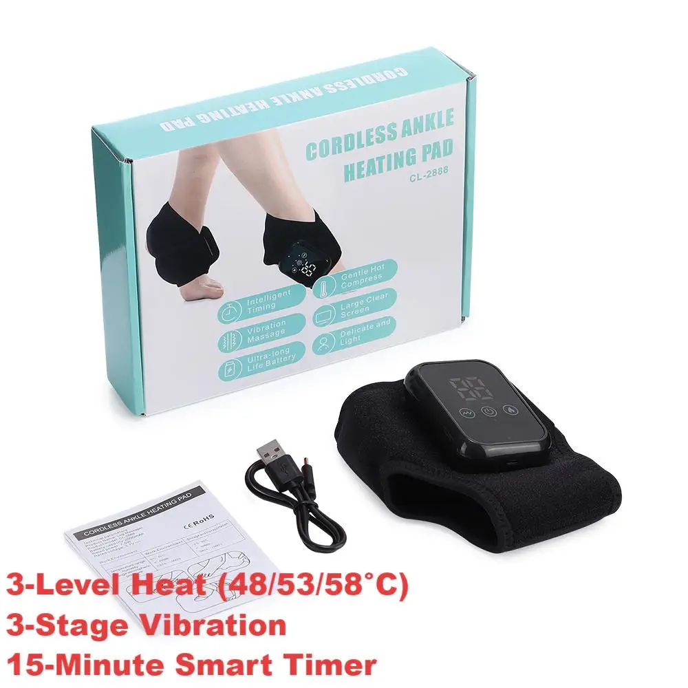 مدلك حرارة القدم الساخن يضغط الاهتزاز مدلك الموقت...