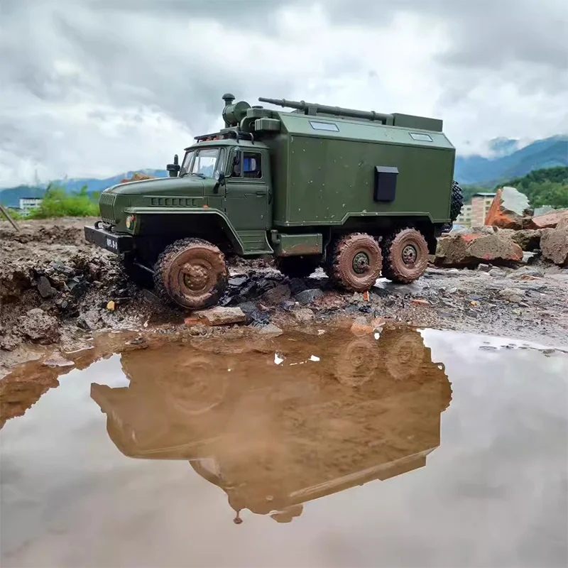 Wpl B16 1/16 6-Wheel Drive Remote Control Military Truck Rtr/Kit Version Choice Upgradeable Parts Toy Boy'S Birthday Presents 4