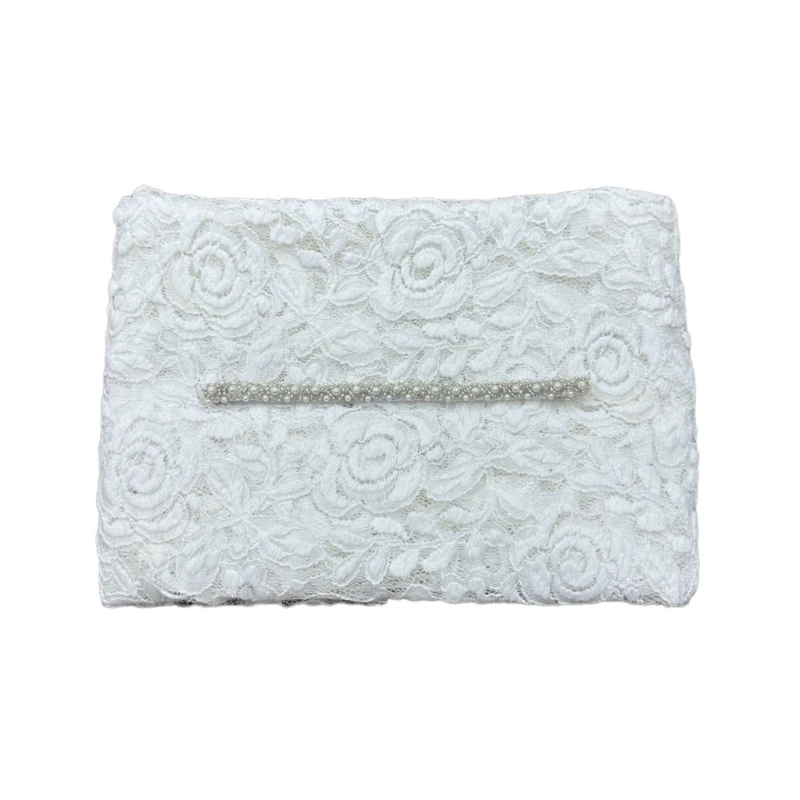 

Baby Photography Props Lace Wrap Blanket Headband Outfit Photo Clothes