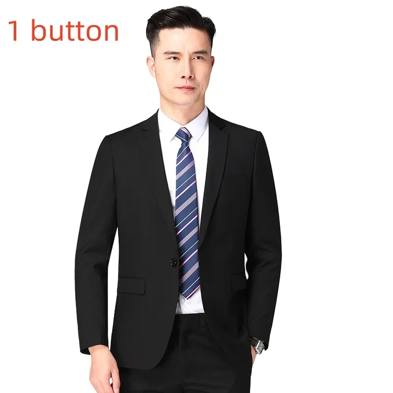 black 1 button