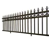 Hard PVC Fencing Trellis Gates Residential Panels Hot Dipped Galvanized Aluminum Palisade Fence or Powder Coated 6