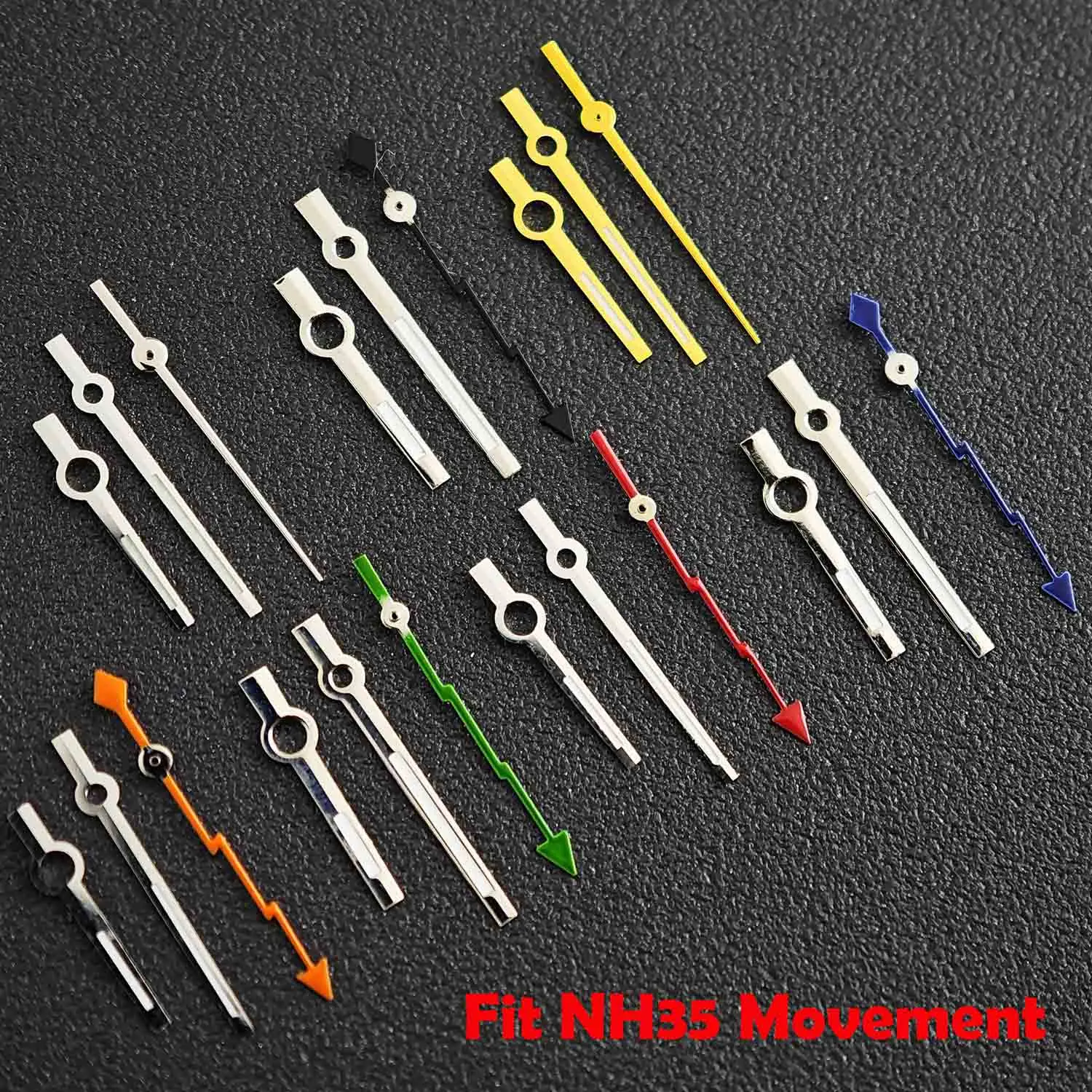 Luminous Green/Blue-Green Watch Hands Replacement Part