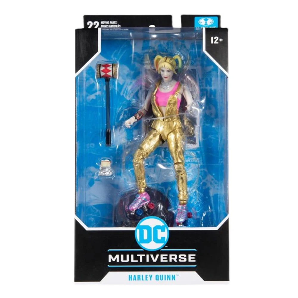 Boneca Dc Multiverse Harley Quinn Arlequina Articulada Fun